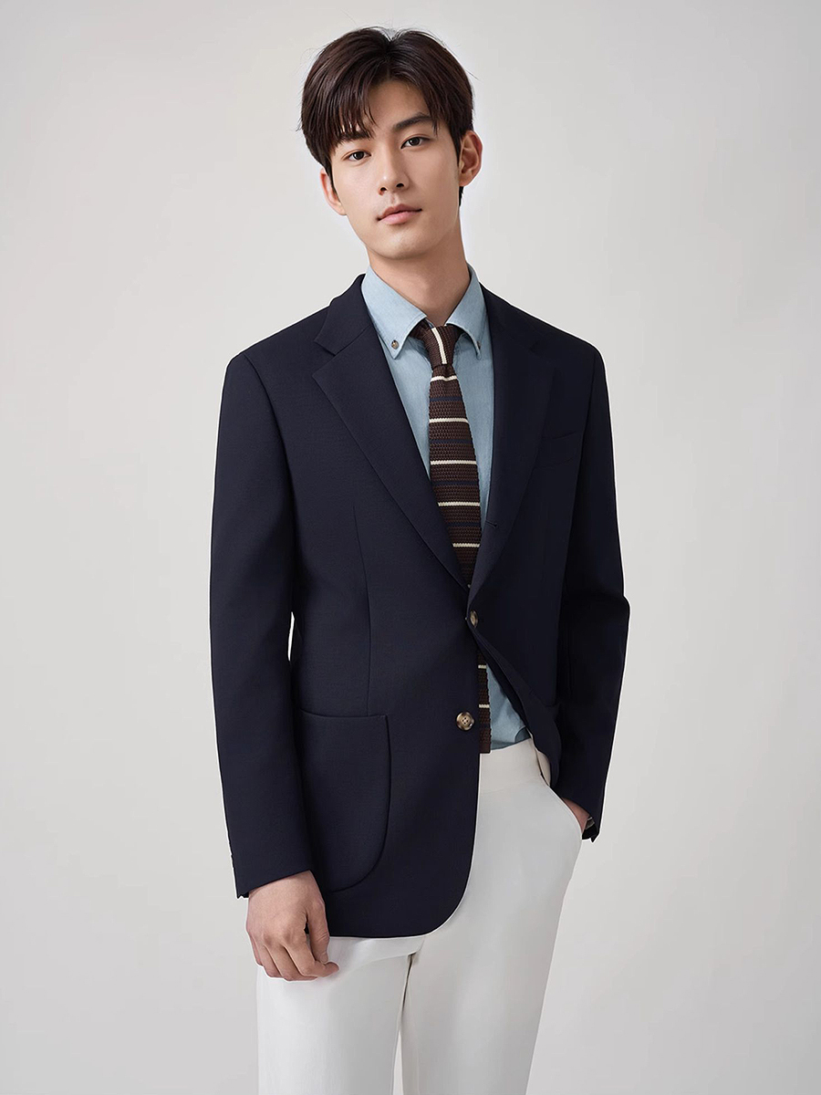 Men'S Formal Wear For Graduation - Мужской пиджак из 50% шерсти для