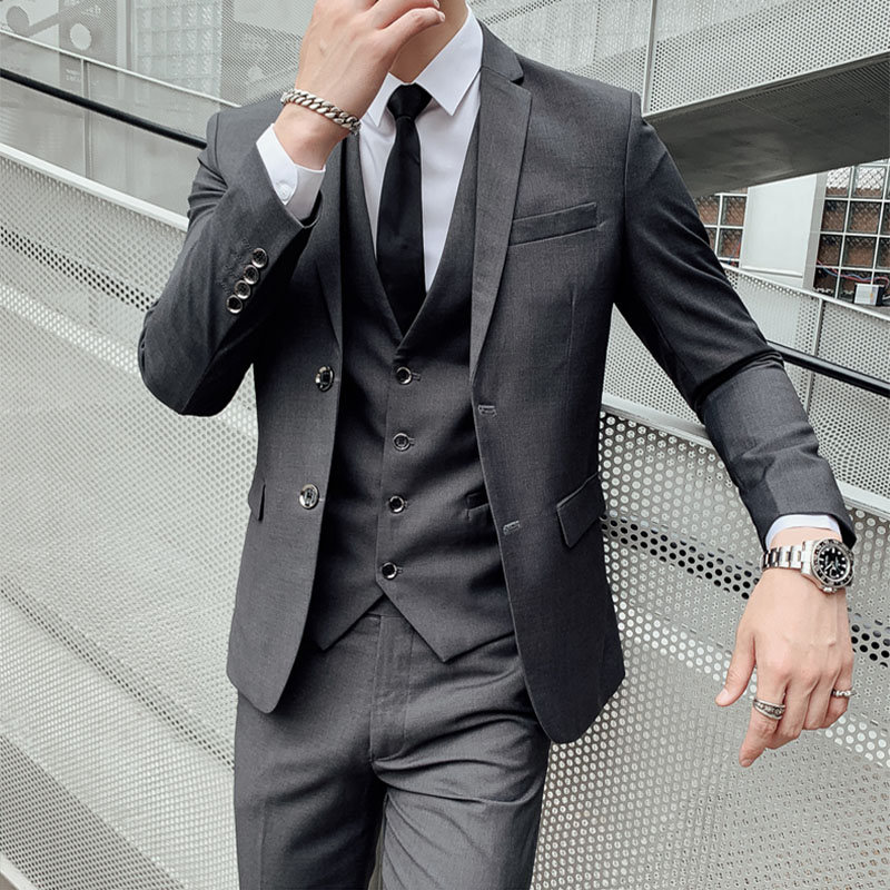 Men'S Urban Formal Wear - Свадебный костюм-тройка для мужчин: нарядный комплект