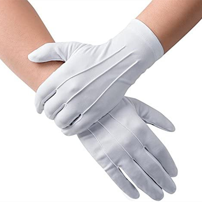 Formal Wear Gloves Men - 4 шт. белые хлопковые перчатки мужские