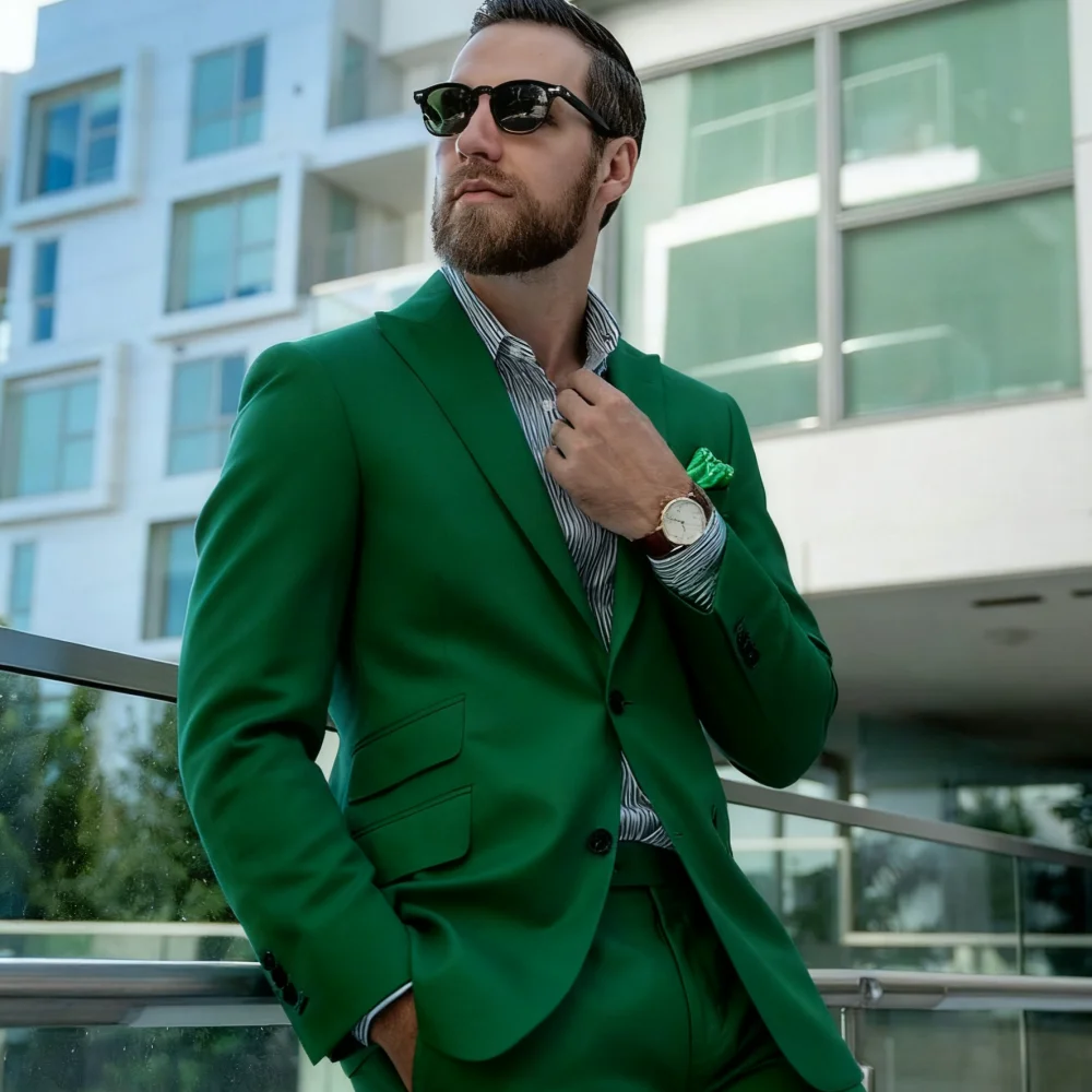 Синий мужской костюм на заказ, – обзор и цена Men'S Formal Wear For Graduation