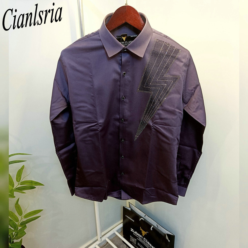 Мужская роскошная рубашка с ге – обзор и цена Men Formal Party Wear Shirt