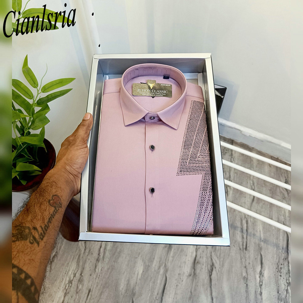 Мужская роскошная рубашка с ге – обзор и цена Men Formal Party Wear Shirt
