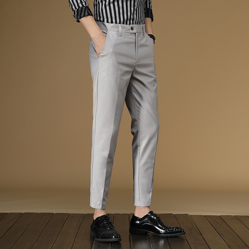 Летний костюм, брюки, мужские  – обзор и цена Men Formal Wear Summer