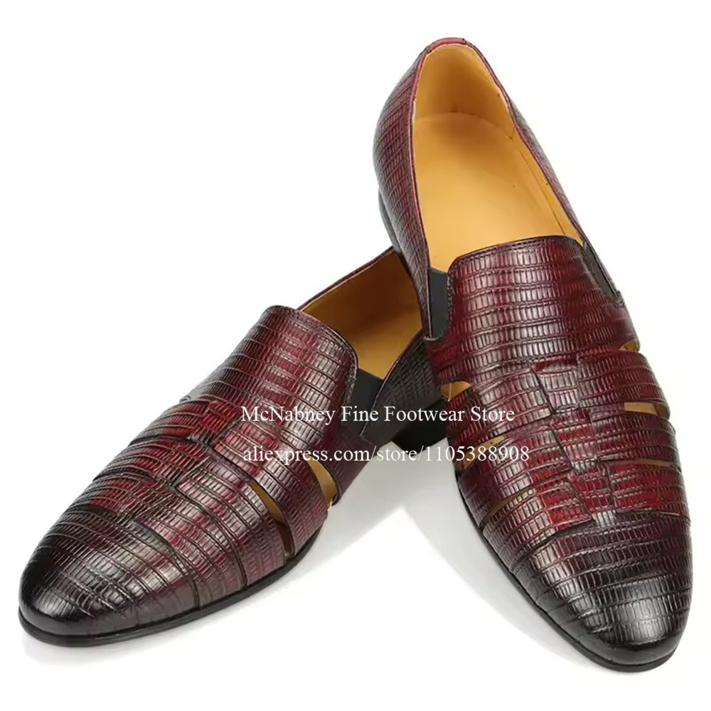 Дышащие лоферы из кожи черепах – обзор и цена Men Formal Wear Summer