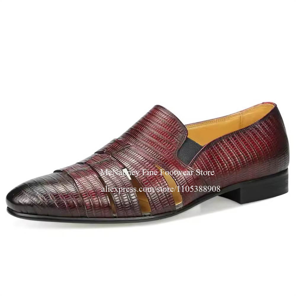 Дышащие лоферы из кожи черепах – обзор и цена Men Formal Wear Summer