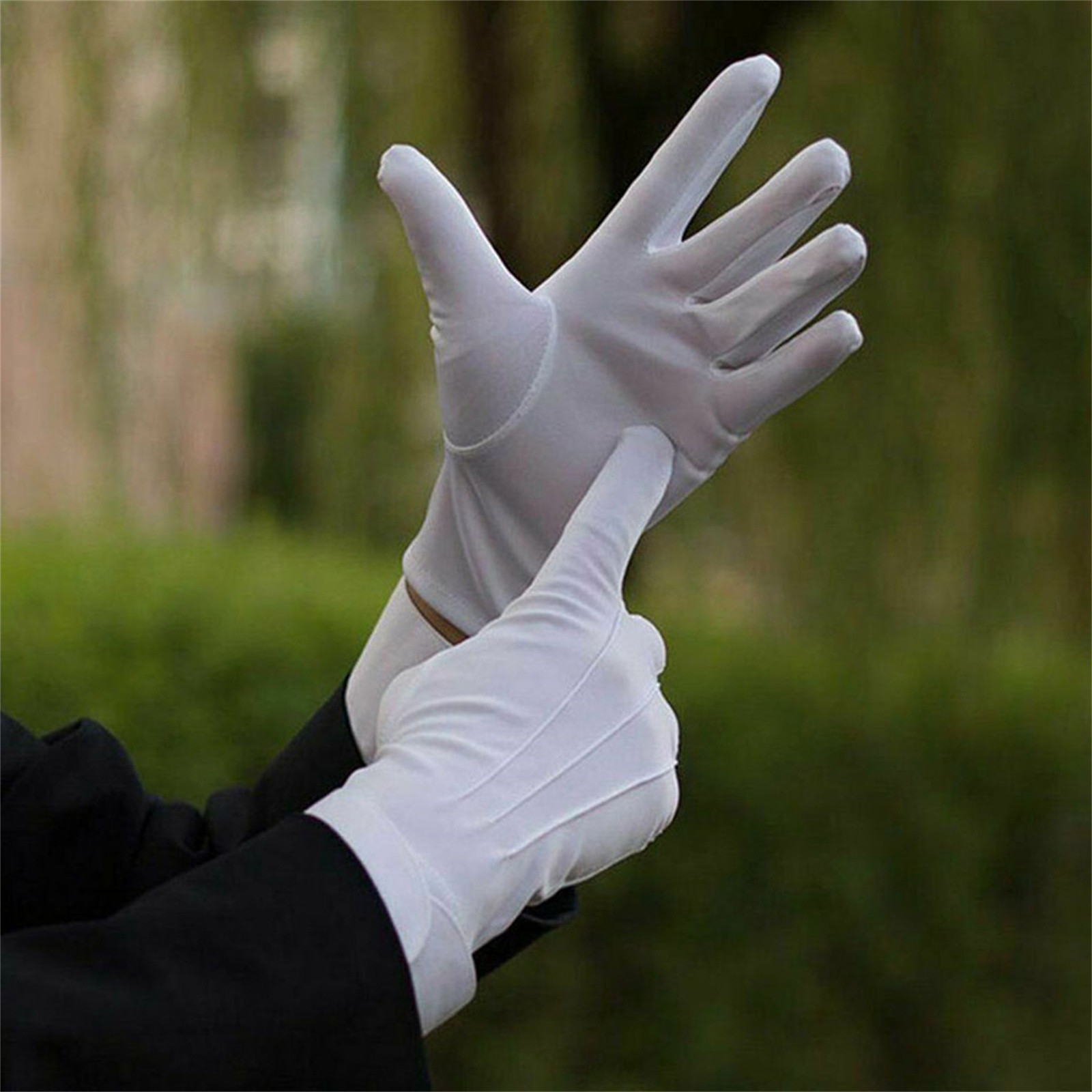 Белые деловые перчатки для смо – обзор и цена Formal Wear Gloves Men