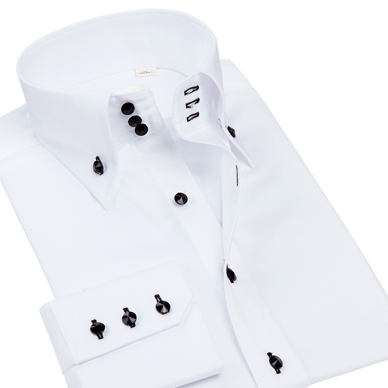 Роскошная мужская приталенная  – обзор и цена Men Formal Party Wear Shirt